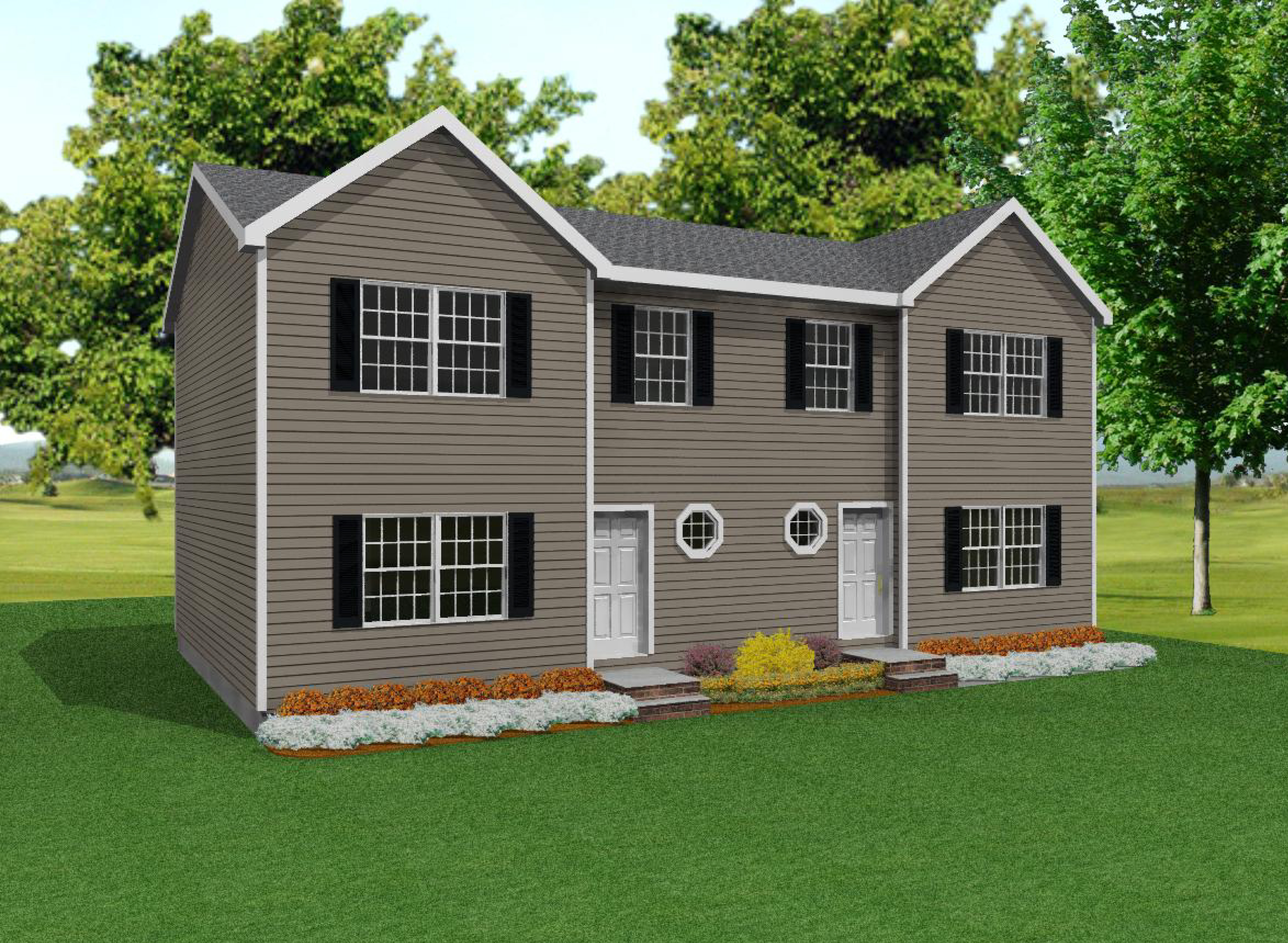 Multi Family Style Modular House